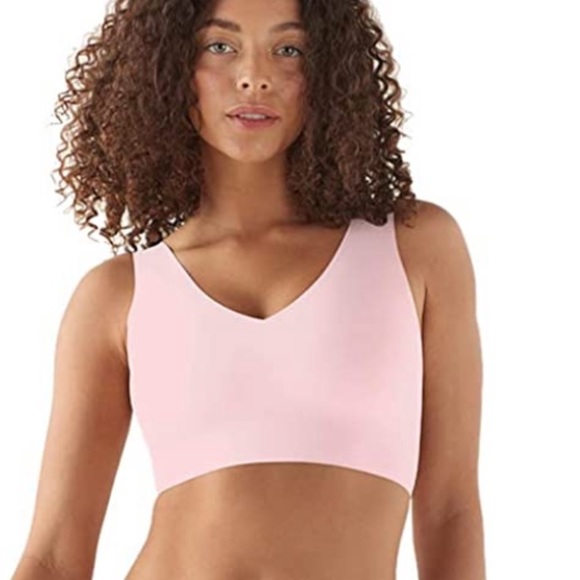 True & Co True body v-neck wireless bra - Picture 1 of 8